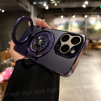 🔥Up to 40% off🔥Magnetic Frosted Phone Case with Stand for iPhone